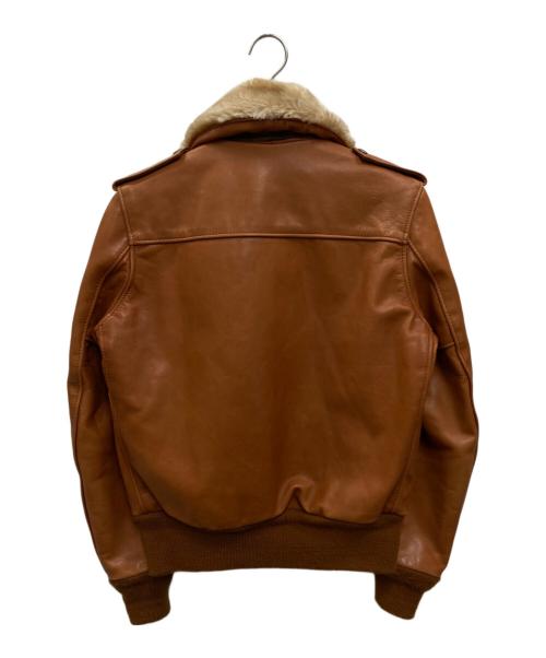 Schott（ショット）Schott (ショット) G-1 BOA LEATHER JACKET ブラウン サイズ:38の古着・服飾アイテム