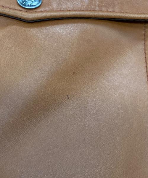 Schott（ショット）Schott (ショット) G-1 BOA LEATHER JACKET ブラウン サイズ:38の古着・服飾アイテム