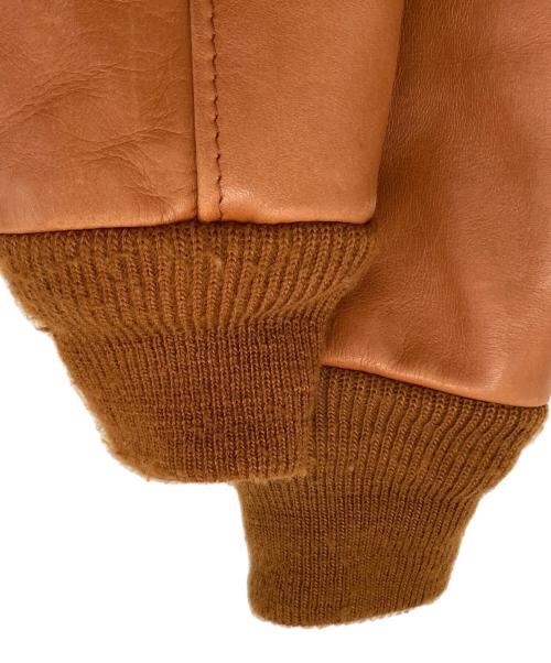 Schott（ショット）Schott (ショット) G-1 BOA LEATHER JACKET ブラウン サイズ:38の古着・服飾アイテム