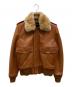 Schott（ショット）の古着「G-1 BOA LEATHER JACKET」｜ブラウン