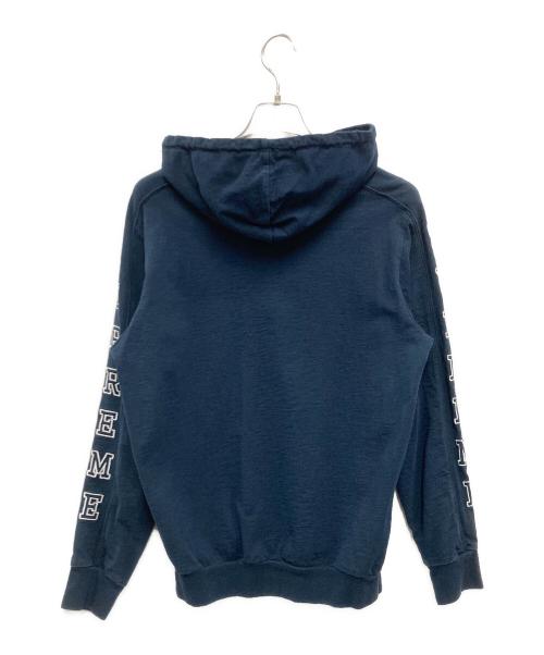 SUPREME（シュプリーム）Supreme (シュプリーム) Arm Logo Hoodie ネイビー サイズ:Mの古着・服飾アイテム