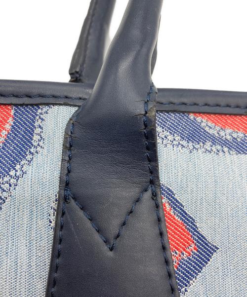 Vivienne Westwood（ヴィヴィアンウエストウッド）Vivienne Westwood (ヴィヴィアンウエストウッド) SECRET HEARTトートバッグ ブルーの古着・服飾アイテム