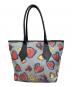 Vivienne Westwood (ヴィヴィアンウエストウッド) SECRET HEARTトートバッグ ブルー：7000円