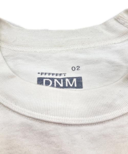 #FFFFFFT（シロティ）#FFFFFFT (シロティ) DNM 100%コットン Tシャツ ホワイト サイズ:2の古着・服飾アイテム