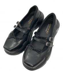 AKIKOAOKI（アキコアオキ）の古着「Giselle ローファー」｜ブラック