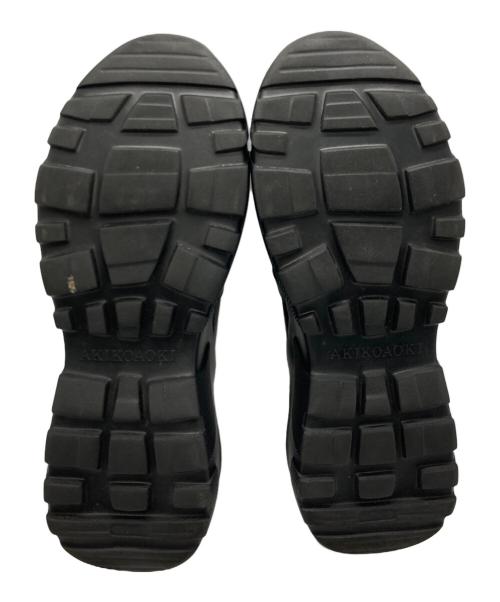 AKIKOAOKI（アキコアオキ）AKIKOAOKI (アキコアオキ) Giselle ローファー ブラック サイズ:23cmの古着・服飾アイテム