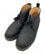 YMC×SOLOVAIRユーマストクリエイト×ソロヴェアー）の古着「CHUKKA BOOTS」｜ブラック