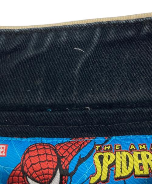 SPIDER-MAN（スパイダーマン）Spider-Man (スパイダーマン) JH Design (ジェイエイチデザイン) Racing Jacket ブラック サイズ:XLの古着・服飾アイテム