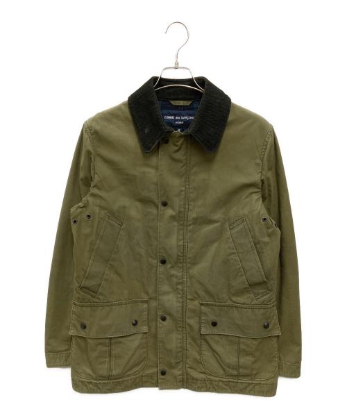 COMME des GARCONS HOMME（コムデギャルソン オム）COMME des GARCONS HOMME (コムデギャルソン オム) Cotton Waxed Cloth Field Jacket カーキ サイズ:Sの古着・服飾アイテム