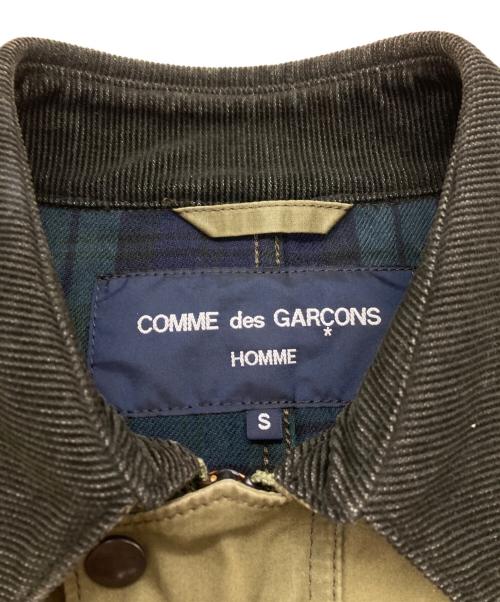 COMME des GARCONS HOMME（コムデギャルソン オム）COMME des GARCONS HOMME (コムデギャルソン オム) Cotton Waxed Cloth Field Jacket カーキ サイズ:Sの古着・服飾アイテム