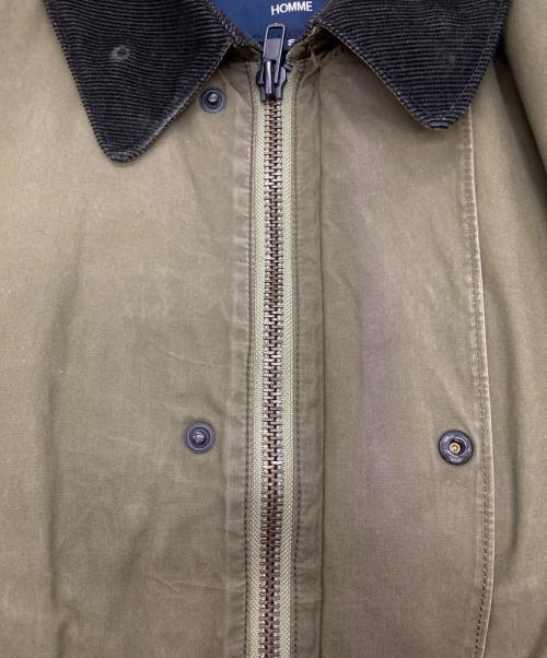 COMME des GARCONS HOMME（コムデギャルソン オム）COMME des GARCONS HOMME (コムデギャルソン オム) Cotton Waxed Cloth Field Jacket カーキ サイズ:Sの古着・服飾アイテム