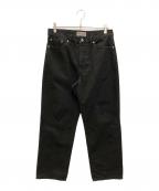 stussyステューシー）の古着「OVERDYED CLASSIC JEANS」｜ブラック