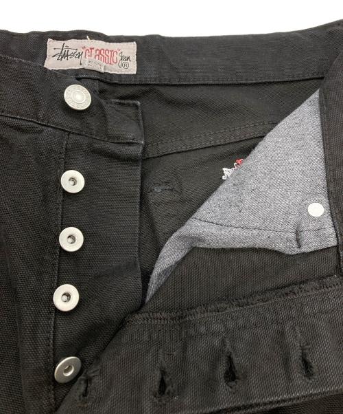 stussy（ステューシー）stussy (ステューシー) OVERDYED CLASSIC JEANS ブラック サイズ:32の古着・服飾アイテム