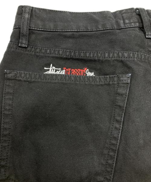 stussy（ステューシー）stussy (ステューシー) OVERDYED CLASSIC JEANS ブラック サイズ:32の古着・服飾アイテム