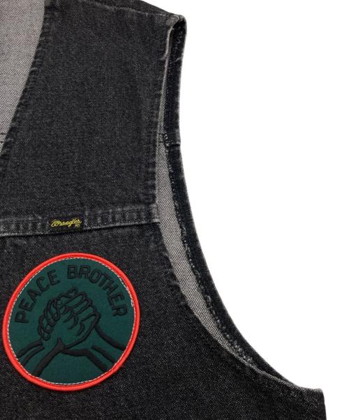 Wrangler（ラングラー）Wrangler (ラングラー) CITYSHOP (シティショップ) WAPPN GILLET ブラック サイズ:FREEの古着・服飾アイテム