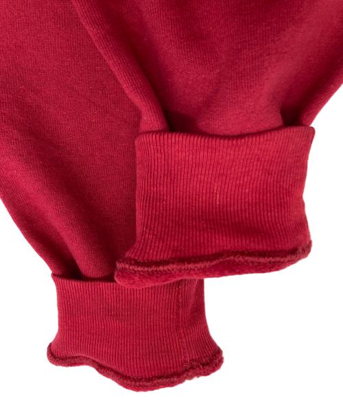 Champion REVERSE WEAVE（チャンピオン リバース ウィーブ）Champion REVERSE WEAVE (チャンピオン リバース ウィーブ) 【古着】スウェットスナップカーディガン レッド サイズ:Lの古着・服飾アイテム