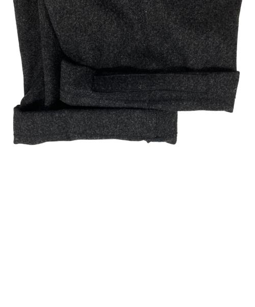 BERNARD ZINS（ベルナール ザンス）BERNARD ZINS (ベルナール ザンス) H8 ヘビーフランネルスラックス ブラック サイズ:42の古着・服飾アイテム