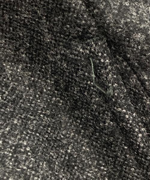 BERNARD ZINS（ベルナール ザンス）BERNARD ZINS (ベルナール ザンス) H8 ヘビーフランネルスラックス ブラック サイズ:42の古着・服飾アイテム