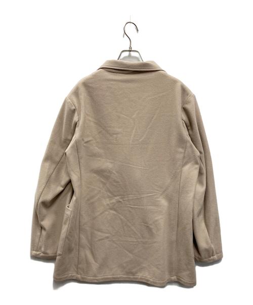pelemele（ペールメール）pelemele (ペールメール) DOUBLE FLANNEL JACKET ベージュ サイズ:Lの古着・服飾アイテム