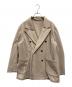 pelemele（ペールメール）の古着「DOUBLE FLANNEL JACKET」｜ベージュ