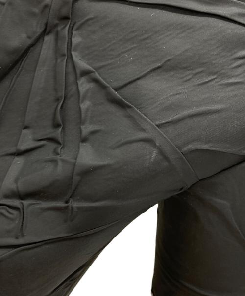 MM6 Maison Margiela（エムエムシックスメゾンマルジェラ）MM6 Maison Margiela (エムエムシックスメゾンマルジェラ) 6-HEEL クラッシュドブーツ ブラック サイズ:38の古着・服飾アイテム