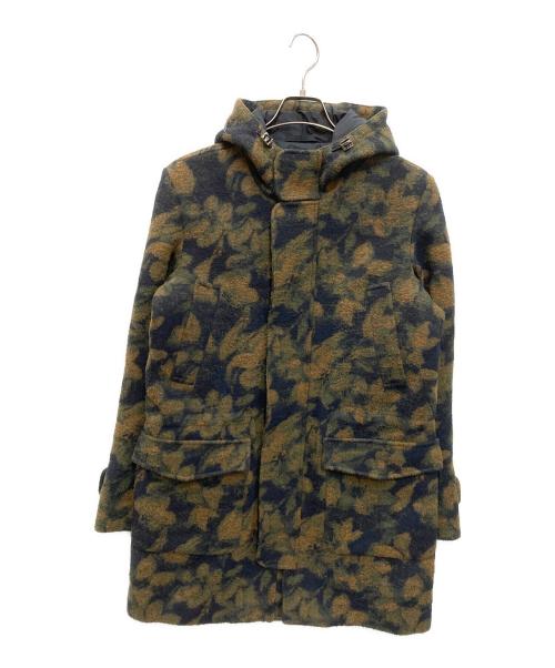 HERNO（ヘルノ）HERNO (ヘルノ) カモ柄フーデットコート マルチカラー サイズ:46の古着・服飾アイテム