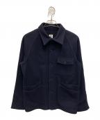 expansionエクスパンション）の古着「Bronx River Melton Jacket」｜ネイビー