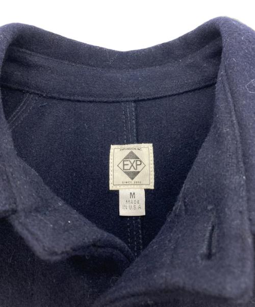 expansion（エクスパンション）EXPANSION (エクスパンション) Bronx River Melton Jacket ネイビー サイズ:Ｍの古着・服飾アイテム