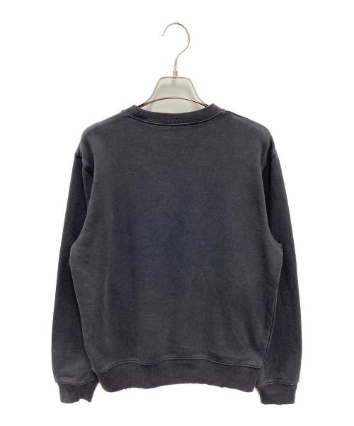 HEAR MY NAME（ヒアマイネーム）HEAR MY NAME (ヒアマイネーム) 6(ROKU) BEAUTY&YOUTH (ロク ビューティーアンドユース) ダメージ加工スウェット グレー サイズ:Sの古着・服飾アイテム