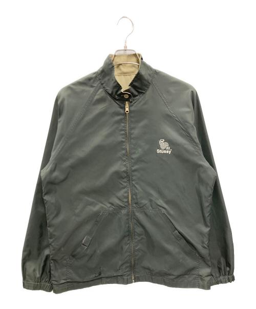 stussy（ステューシー）stussy (ステューシー) 【古着】リバーシブルジャケット グレー サイズ:Lの古着・服飾アイテム