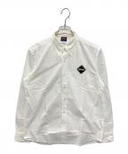 F.C.R.B.エフシーレアルブリストル）の古着「COOLMAX B.D SHIRT」｜ホワイト