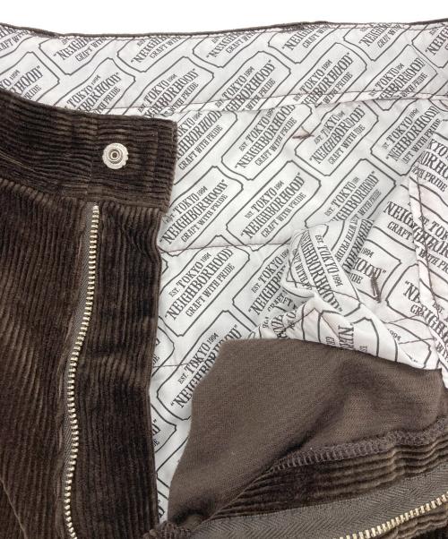 NEIGHBORHOOD（ネイバーフッド）NEIGHBORHOOD (ネイバーフッド) コーデュロイパンツ ブラウン サイズ:XLの古着・服飾アイテム