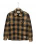 NEIGHBORHOOD（ネイバーフッド）の古着「CAMPBELL/WE-SHIRT LS」｜ブラウン
