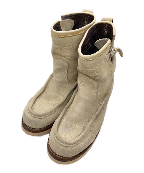 WTAPS（ダブルタップス）WTAPS (ダブルタップス) Suede Moccasin Boots ベージュ サイズ:28cmの古着・服飾アイテム