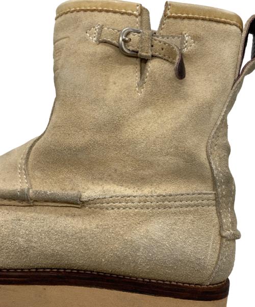 WTAPS（ダブルタップス）WTAPS (ダブルタップス) Suede Moccasin Boots ベージュ サイズ:28cmの古着・服飾アイテム