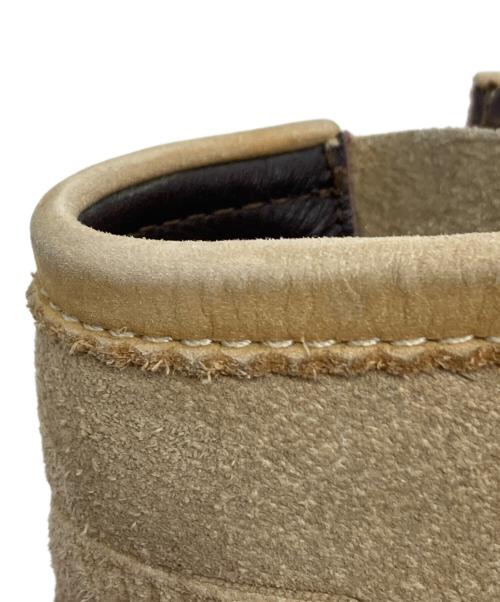 WTAPS（ダブルタップス）WTAPS (ダブルタップス) Suede Moccasin Boots ベージュ サイズ:28cmの古着・服飾アイテム
