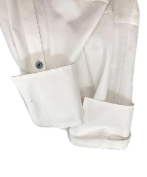 ENFOLD（エンフォルド）ENFOLD (エンフォルド) PANEL-HEM PULLOVER ホワイト×ブラック サイズ:38 未使用品の古着・服飾アイテム