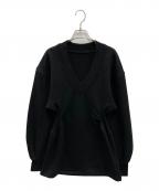 AMOMMAアモマ）の古着「スウェットワンピース」｜ブラック