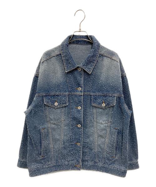 cygne（シーニュ）cygne (シーニュ) ファンシーデニムジャケット デニムジャケット インディゴの古着・服飾アイテム