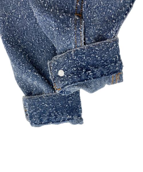 cygne（シーニュ）cygne (シーニュ) ファンシーデニムジャケット デニムジャケット インディゴの古着・服飾アイテム