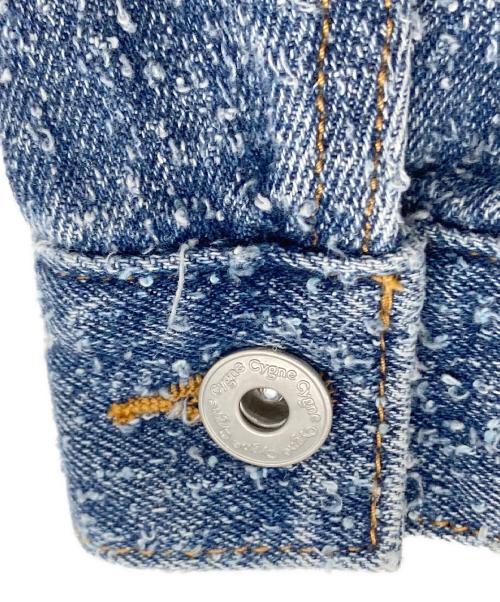 cygne（シーニュ）cygne (シーニュ) ファンシーデニムジャケット デニムジャケット インディゴの古着・服飾アイテム