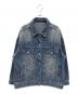 cygne（シーニュ）の古着「ファンシーデニムジャケット デニムジャケット」｜インディゴ