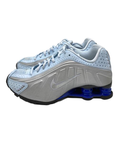 NIKE（ナイキ）NIKE (ナイキ) SHOX R4 グレー×ブルー サイズ:23cmの古着・服飾アイテム