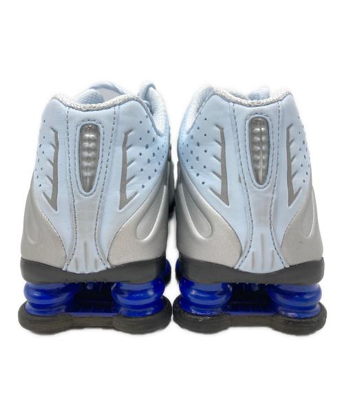 NIKE（ナイキ）NIKE (ナイキ) SHOX R4 グレー×ブルー サイズ:23cmの古着・服飾アイテム