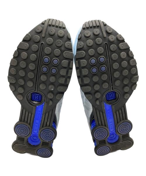 NIKE（ナイキ）NIKE (ナイキ) SHOX R4 グレー×ブルー サイズ:23cmの古着・服飾アイテム