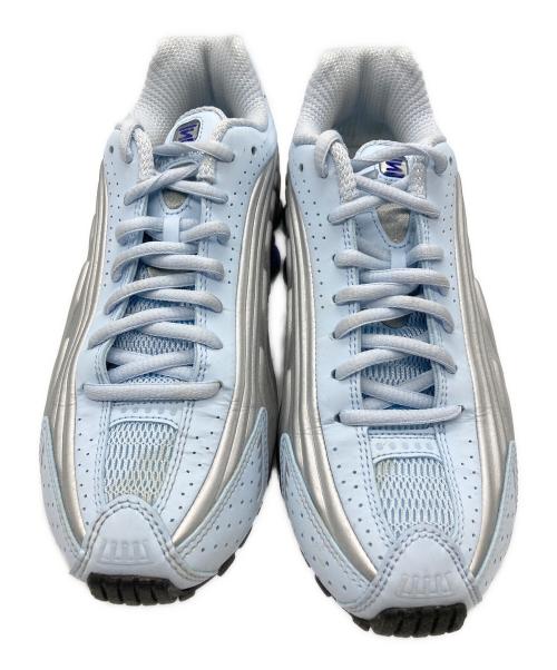 NIKE（ナイキ）NIKE (ナイキ) SHOX R4 グレー×ブルー サイズ:23cmの古着・服飾アイテム