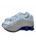 NIKE (ナイキ) SHOX R4 グレー×ブルー サイズ:23cm：7000円