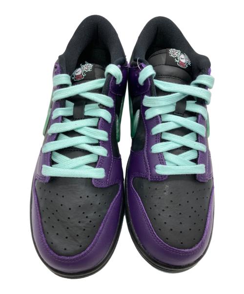 NIKE（ナイキ）NIKE (ナイキ) ダンク LOW レトロ⁠リミテッド ブラック×パープル サイズ:26cm 未使用品の古着・服飾アイテム