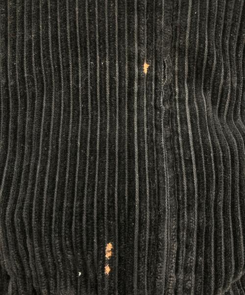 BlackEyePatch（ブラックアイパッチ）BlackEyePatch (ブラックアイパッチ) APHRODITE GANG (アフロディーテギャング) コーデュロイブルゾン ブラック サイズ:XXLの古着・服飾アイテム