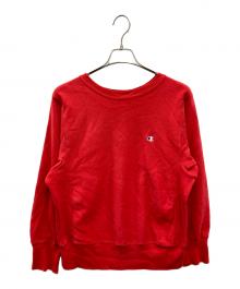 Champion REVERSE WEAVE（チャンピオン リバース ウィーブ）の古着「【古着】クルーネックスウェット」｜レッド